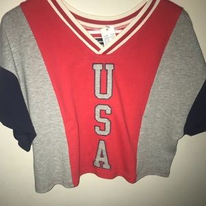 Champion crop top, still with tags, size XS